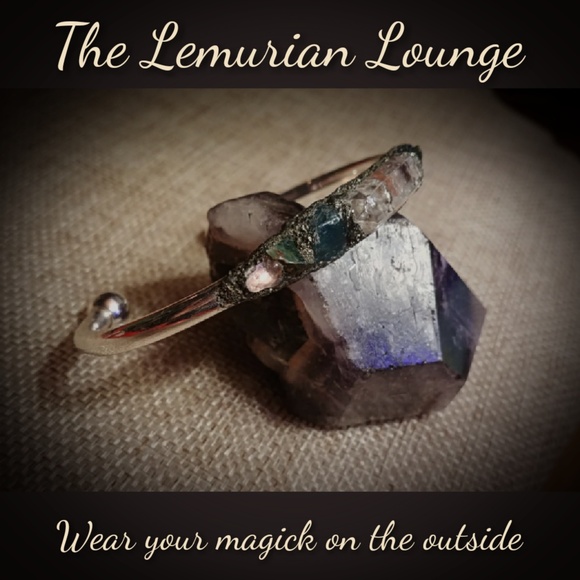 Handcrafted Boho Gypsy Bangle Cuff Bracelet - Picture 1 of 3